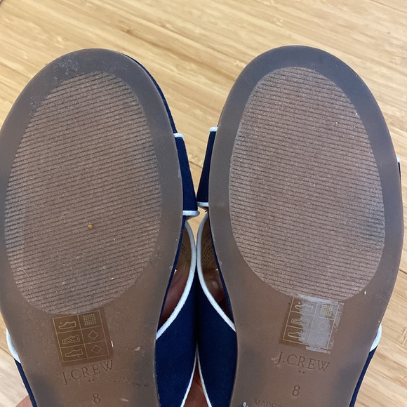 Women’s J. Crew Flat Sandals Slides Sz 8 - Picture 4 of 4